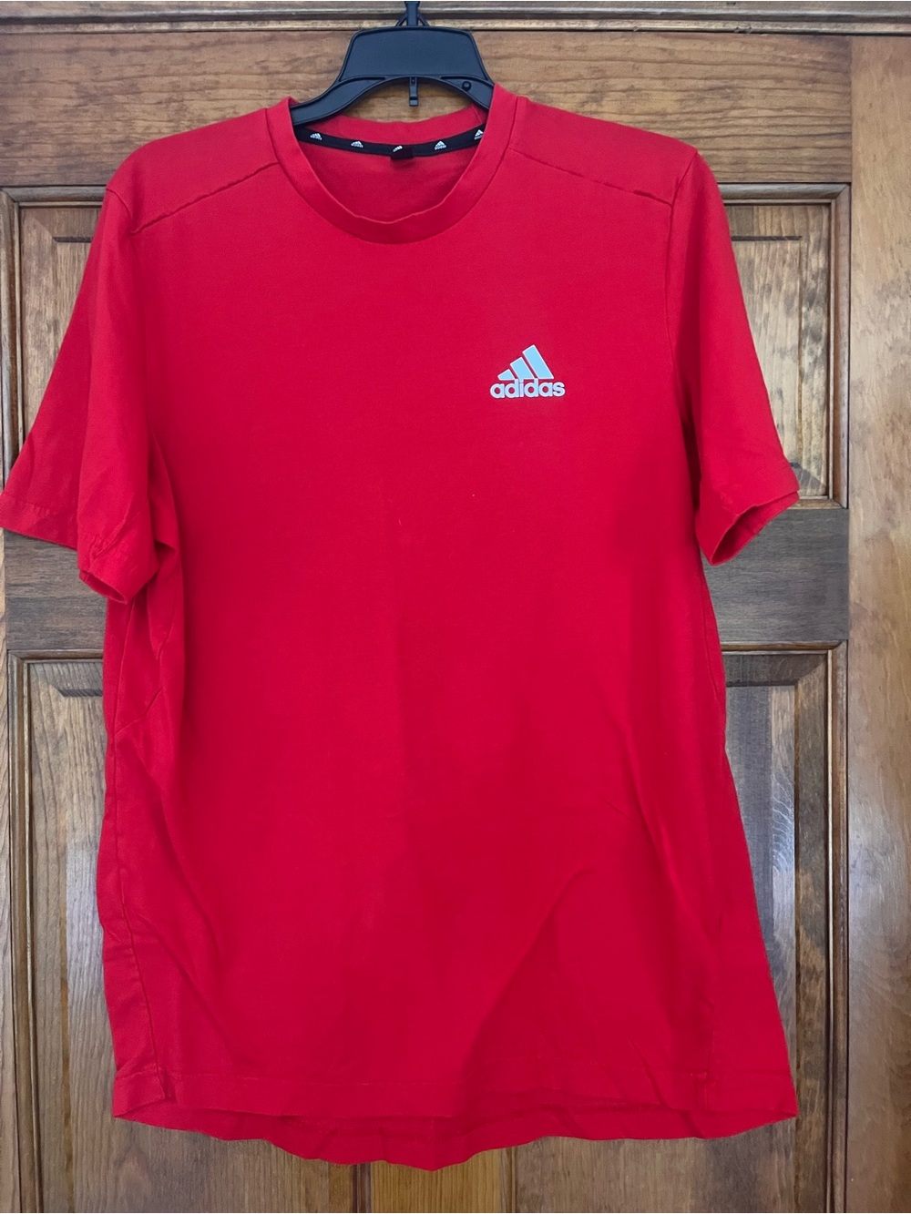 adidas Women’s Red Short Sleeve Crew Tee